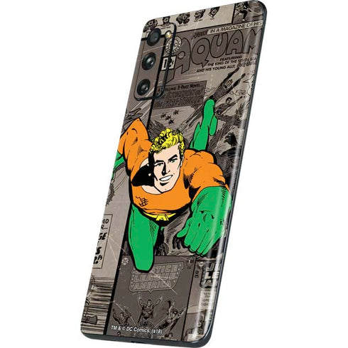DC Comics Aquaman Classics Art Galaxy S20 Fan Edition Skin